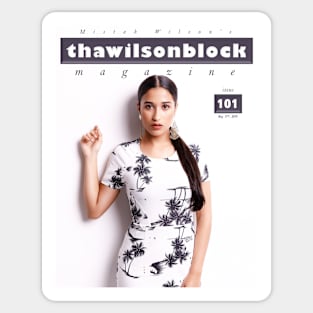 ThaWilsonBlock Magazine Issue101 Official Front Cover Sticker